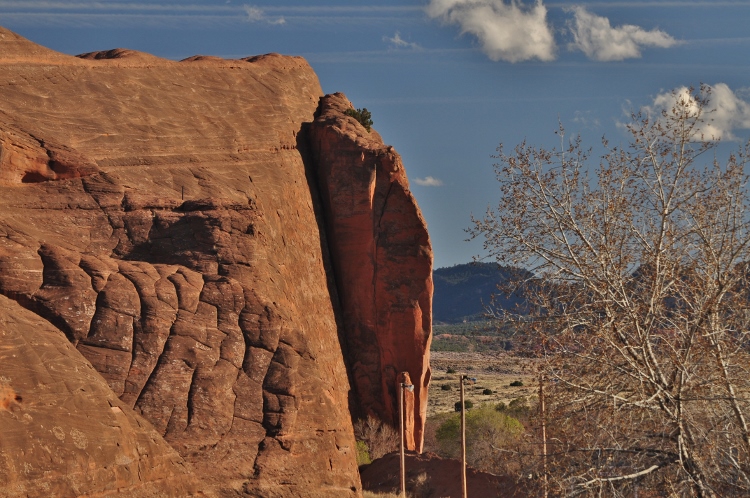 red rock formation